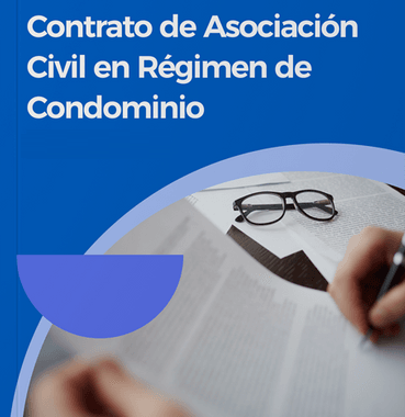 constitución de su Asociación Civil del condominio.